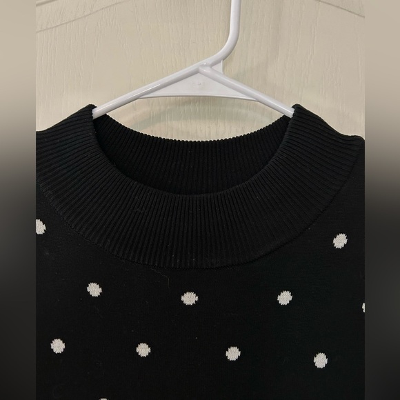 Julia Jordan Polka Dot Sweater Dress - Picture 6 of 8